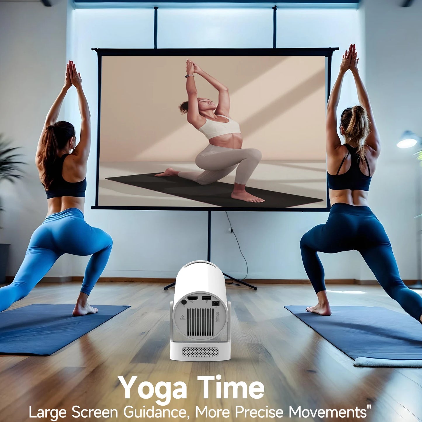 Magcubic 4K Wifi6 Projector Android11 260 ANSI Dual WIFI Allwinner H713 BT5.0 1280*720P Home Cinema Outdoor portable HY300 Pro +