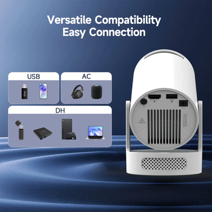 Magcubic 4K Wifi6 Projector Android11 260 ANSI Dual WIFI Allwinner H713 BT5.0 1280*720P Home Cinema Outdoor portable HY300 Pro +